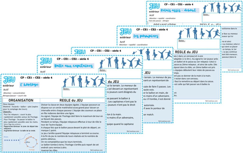 Jeux Collectifs Recreatisse