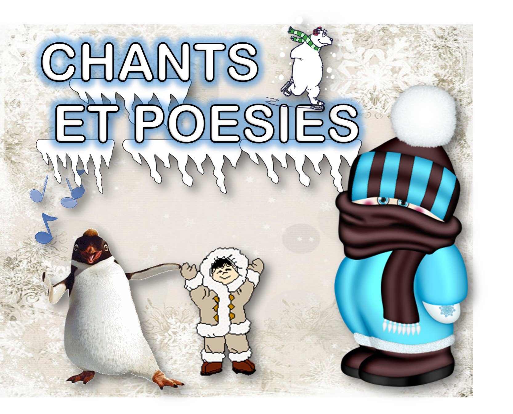 Chansons Et Poesies Voyage Au Pole Nord Recreatisse