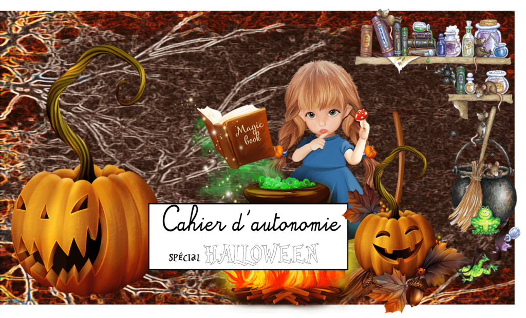 CAHIER d'autonomie HALLOWEEN • ReCreatisse